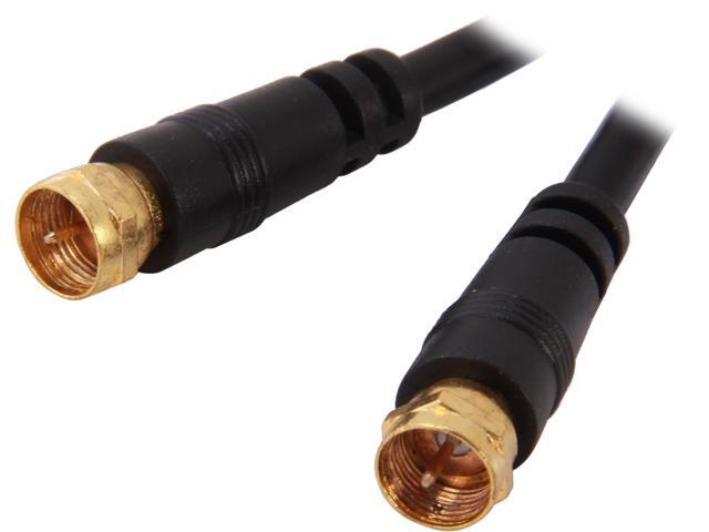 BYTECC RG59-6 6 ft. F-Type RG-59 (75 ohm Coaxial) Screw on RF Cable - OEM