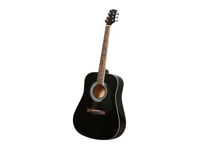 Silvertone SD3000PAK Acoustic Guitar Package, Black Silvertone SD3000PAK Acoustic Guitar Package, Black