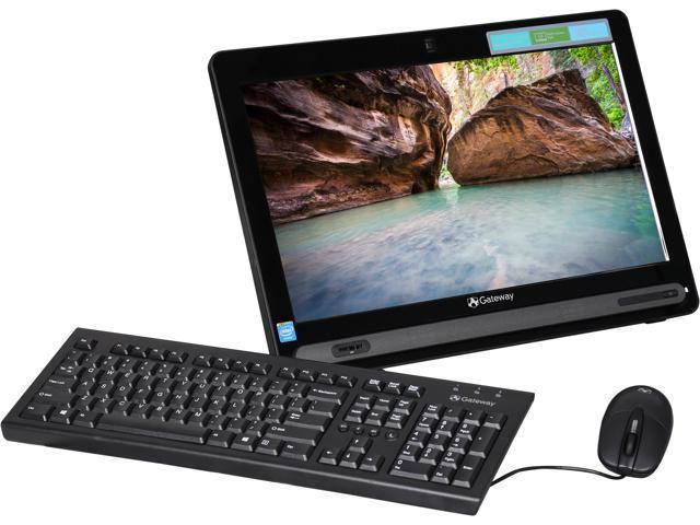 Gateway All-in-One Computer One ZX4665-UW30 Celeron 1017U (1.60 GHz) 4 GB DDR3 500 GB HDD 19" Windows 8.1