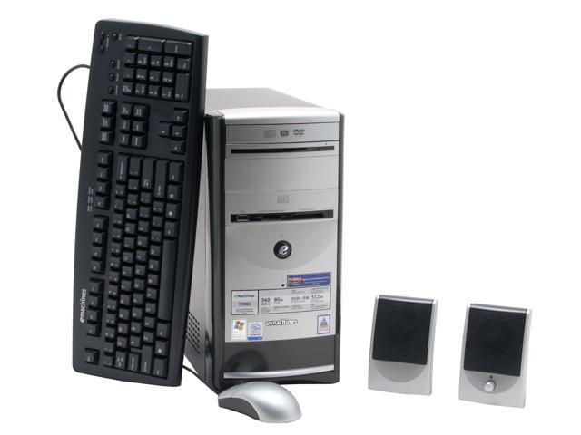 Emachines Desktop Pc T Series T Celeron D Ghz Mb Ddr Gb