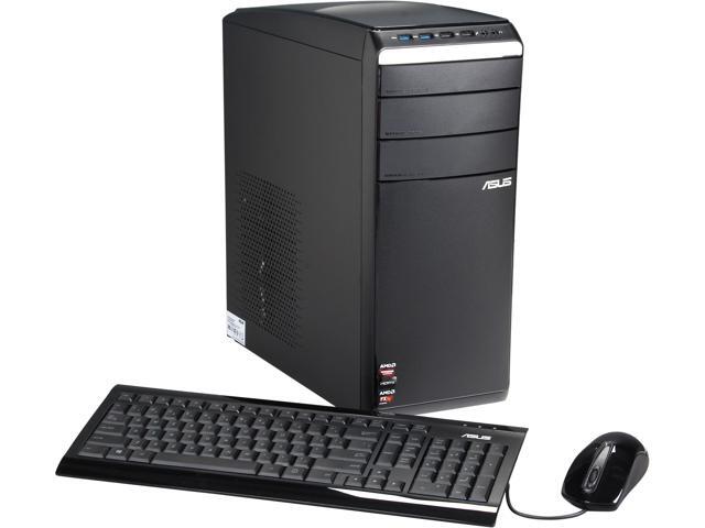 ASUS Desktop PC M51BC-US019S AMD FX-Series FX-4300 (3.80 GHz) 8 GB DDR3 500 GB HDD Windows 8.1