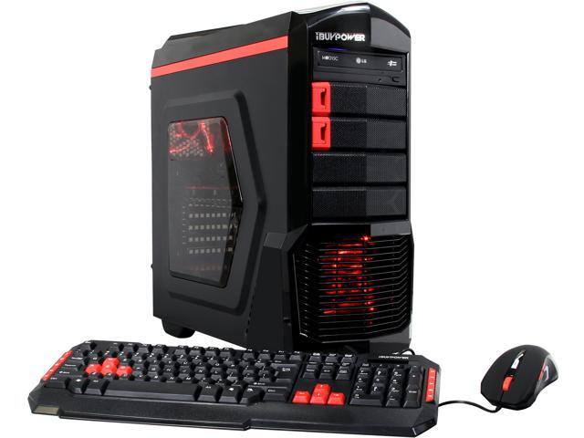 iBUYPOWER Desktop PC ARC Series NE621FX FX-6000 Series FX-6300 (3.50 GHz) 8 GB DDR3 1 TB HDD Windows 10 Home 64-Bit 