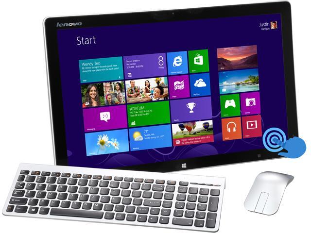 Lenovo All-in-One PC Horizon 2e (F0AS0014US) Intel Core i3 4030U (1.90 GHz) 4 GB DDR3 1 TB HDD 21.5" Touchscreen Windows ...