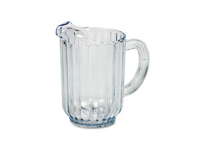 Bouncer Plastic Pitcher, 60-oz., Clear