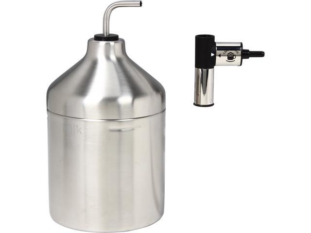 KRUPS XS6000 Auto Cappuccino Milk Frothing System in Stainless Steel for KRUPS EA82 Espressaria Full Automatic Machine Silver