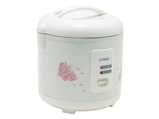 TIGER JAZ-A18U White 10 Cups (Uncooked)/20 Cups (Cooked) Rice Cooker-Warmer-Steamer