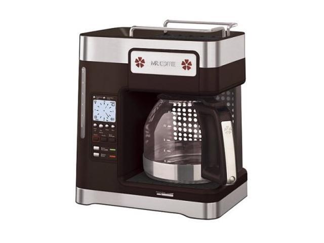 MR. COFFEE MRX35 Black/Steel 12-Cup Programmable Coffee Maker - Newegg.com