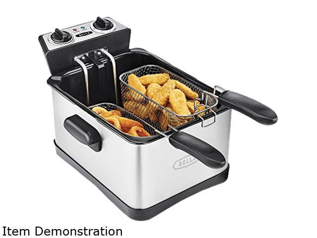 Bella 14406 4.5L Three Basket Deep Fryer
