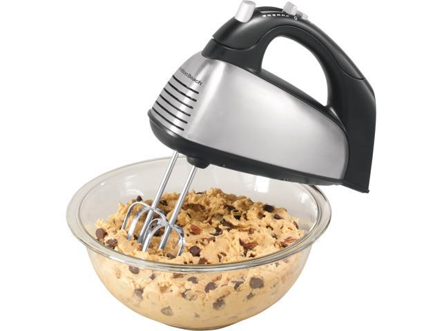 Hamilton Beach 62650 6 Speed Classic Hand Mixer Brushed stainless steel