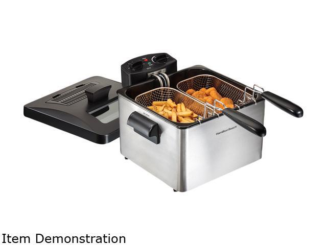 Hamilton Beach 35036 2 Basket Professional Style Deep Fryer
