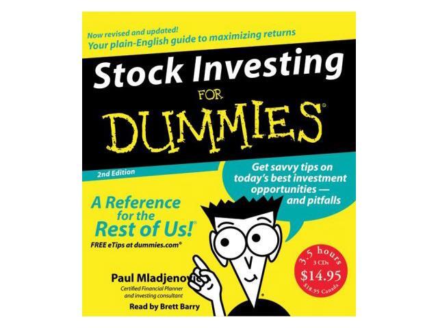 Selling stock options for dummies