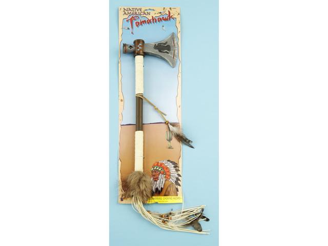 Native American Indian Tomahawk Axe Toy Weapon Costume Prop