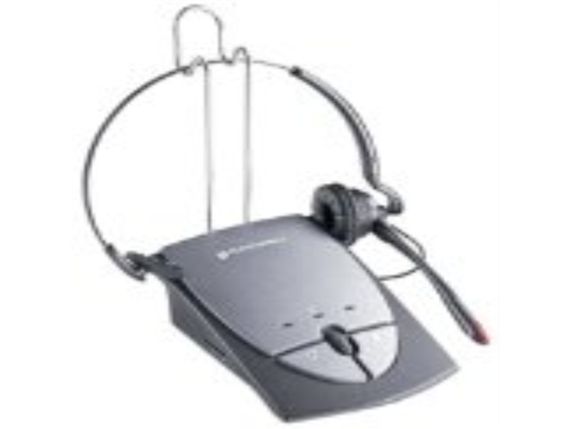 Bluetooth headphones black earbuds - Plantronics S12 Corded Telephone Headset System Overview