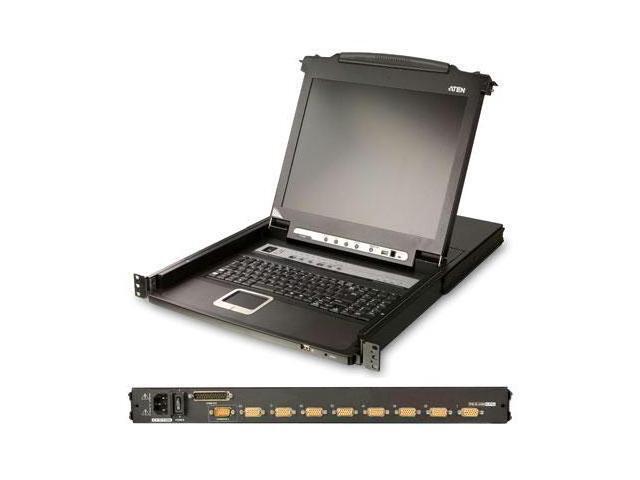 8-Port 19In. LCD Kvm By Aten Corp - Cl5708N
