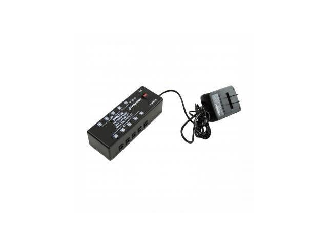 Pyle DC Pedal Board Power Supply For Up To 10 Guitar Effects Pedals At 9 Volts
