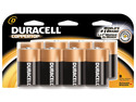 Duracell MN13RT8Z 8 Count D Cell Duracell® Coppertop Alkaline Batteries
