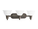 Progress Lighting Antique Bronze 3-Light Wall Bracket