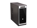 TOPOWER TP-6208BB-450 Black SGCC 0.5mm ATX Mid Tower Computer Case 450W Power Supply