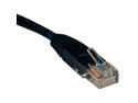 TRIPP LITE N002-050-BK 50 ft. Cat 5E Black Color Cat5e 350MHz Molded Patch Cable