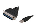 SABRENT Model SBT-UPPC 5 ft. USB to Parallel ( Printer IEEE 1284 ) Cable