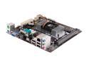 ECS NM70-I v1.0 Intel Celeron 1037U 1.80GHz BGA1023 Intel NM70 Mini ITX Motherboard/CPU Combo