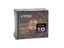 TDK 700MB 52X CD-R 10 Packs Disc Model 47818