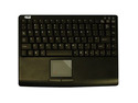 ADESSO AKB-410PB Black PS/2 Mini Keyboard with built in Touchpad