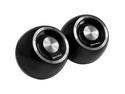 Gear Head SP2000USLV 2.0 Speaker System - 3 W RMS - Silver, Black