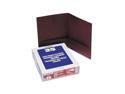 Oxford Twin-Pocket Linen Paper Portfolio, Burgundy