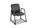 Safco 3492BV Uber Series Big/Tall Guest Chair, Vinyl, Black