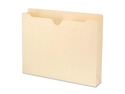 Smead Double-Ply Top File Jackets, Two Inch Expansion, Letter, 11 Point Manila, 50/Box