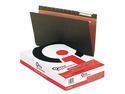 Office Impressions Hanging File Folders, 1/3 Tab, 11 Point Stock, Legal, Standard Green, 25/Box