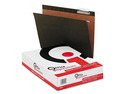 Office Impressions Hanging File Folders, 1/5 Tab, 11 Point Stock, Letter, Standard Green, 25/Box