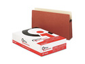 Office Impressions 5 1/4" Exp. File Pockets, Straight, Redrope/Manila, Legal, Redrope, 10/Box