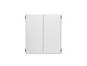 HON 38000 Series Hutch Flipper Doors for 72"w HON38244NQ, 36 x 16, Light Gray