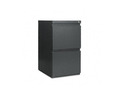 Alera PB54-2819CH (ALEPB542819CH) Two-Drawer Mobile Pedestal File W/ Full-Length Pull, 15-7/8w x 19-1/4d, Charcoal