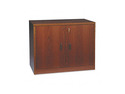 10500 Series Storage Cabinet With Doors, 36w x 20d x 29-1/2h, Mahogany