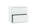HON 572LQ 500 Series Two-Drawer Lateral File, 30w x28-3/8h x19-1/4d, Light Gray