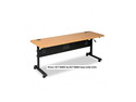 BALT Flipper Training Table Base, Flipping L-Leg, 72w x 24d x 29-1/2h, Black
