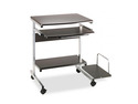 Mayline 946-ANT Eastwinds Portrait Mobile PC Workstation, 36½w x 19¼d x 31h, Anthracite