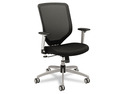 HON MH01MM10C Boda Series High-Back Work Chair, Padded Mesh Seat, Mesh Back, Black