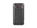 HTC Droid Incredible 4G LTE Clear Checker Design Crystal Skin