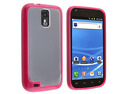 Insten TPU Case Clear+Pink Clear Soft Case+2 Guard For Samsung Galaxy S2 T989 T-Mobile
