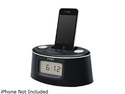 Coby Black AM/FM Clock Radio with iPhone/iPod Docking Stereo Speaker System CSMP127