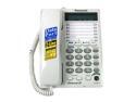 Panasonic KX-TS208W 2-line Operation 2-Line Integrated Telephone System 16-Digit LCD with Clock and Hearing Aid Compatibility (HAC)