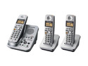 Panasonic KX-TG3033S 2.4 GHz Digital FHSS 3X Handsets Cordless Phones Integrated Answering Machine - Retail
