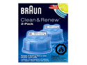 BRAUN CCR2 Syncro Shaver System Clean & Renew Refills