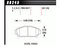 Hawk Performance HB245F.631 Disc Brake Pad