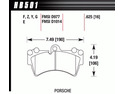 Hawk Performance HB501Z.625 Disc Brake Pad