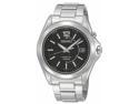 Seiko SKA477 Stainless Steel Black Dial Kinetic Mens Watch